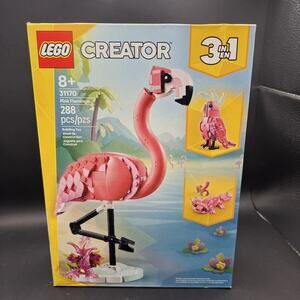 New LEGO Creator 3-in-1 Wild Animals: Pink Flamingo 31170 Building Set New